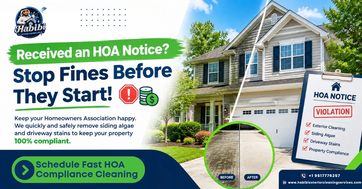Stop HOA Fines Before They Start: Fast Exterior Cleaning in Nashville