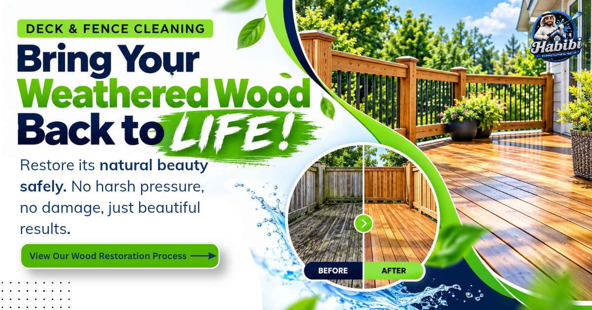 Bring Your Weathered Wood Back to LIFE!