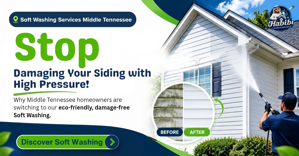 Stop Damaging Your Siding with High Pressure!