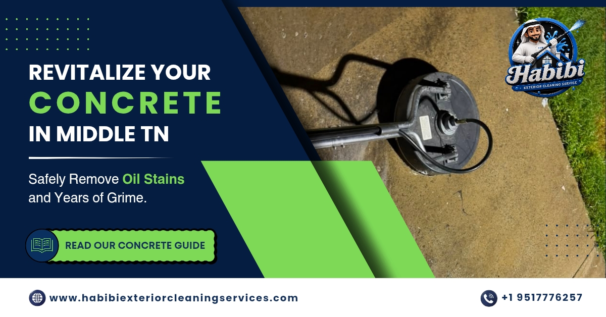 Revitalize Your Concrete in Middle TN