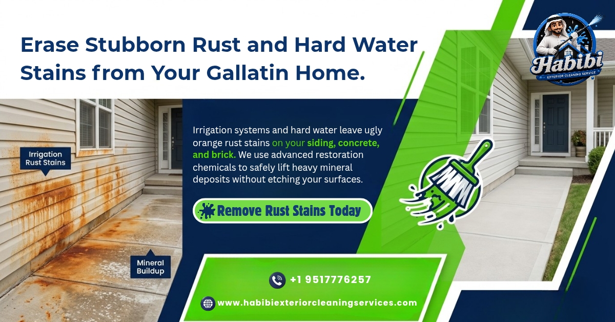 Erase Stubborn Rust and Hard Water Stains in Gallatin