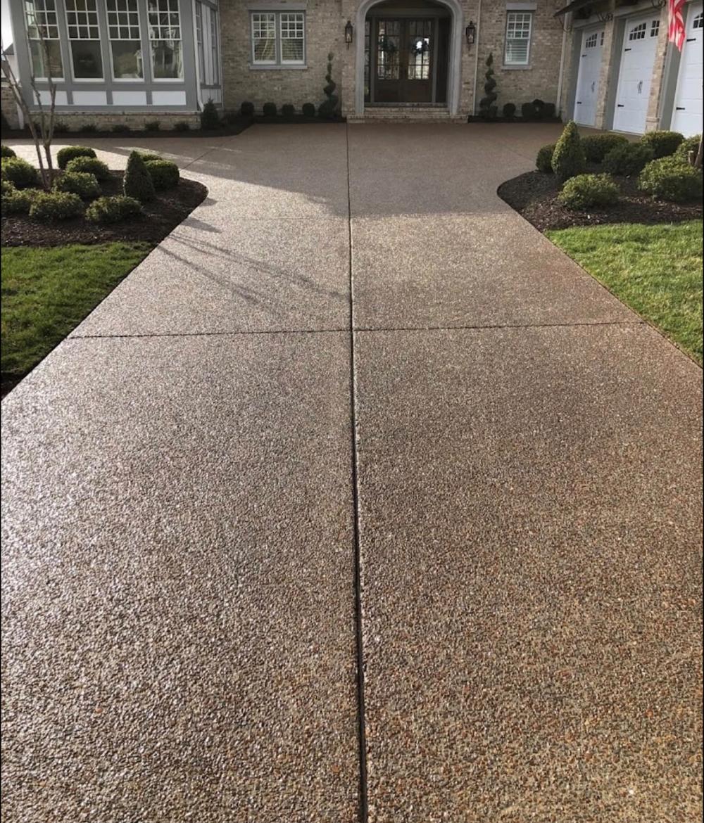 Driveway Pressure Wash After cleaning